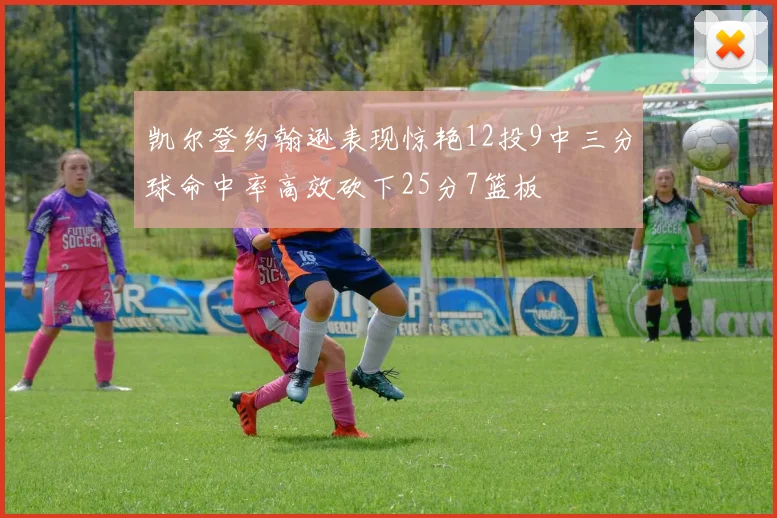 凯尔登约翰逊表现惊艳12投9中三分球命中率高效砍下25分7篮板